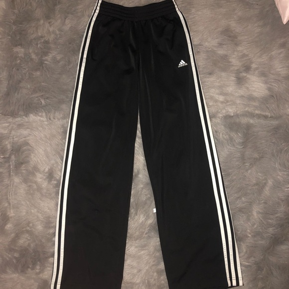 adidas wide leg track pants womens